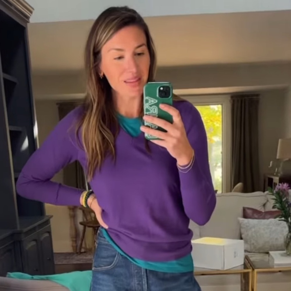 MyEllement V-Neck Women's Sweater